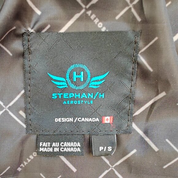 Leather Aviation Jacket - Stephan/H - Made in Canada! Brand New! - Picture 5 of 6